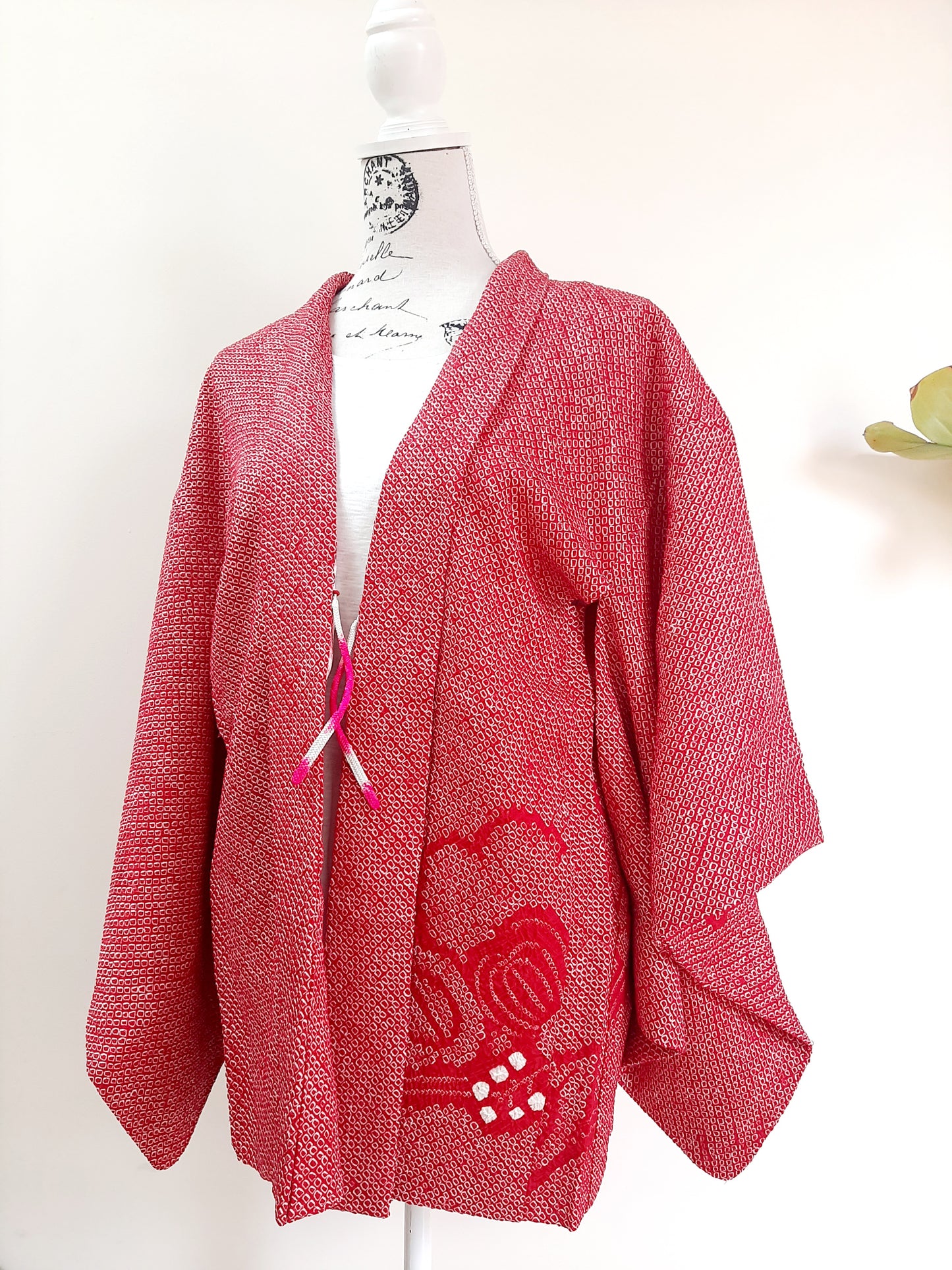 Japanese Vintage Silk Haori, Kimono jacket