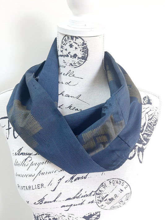 Vintage kimono silk snood