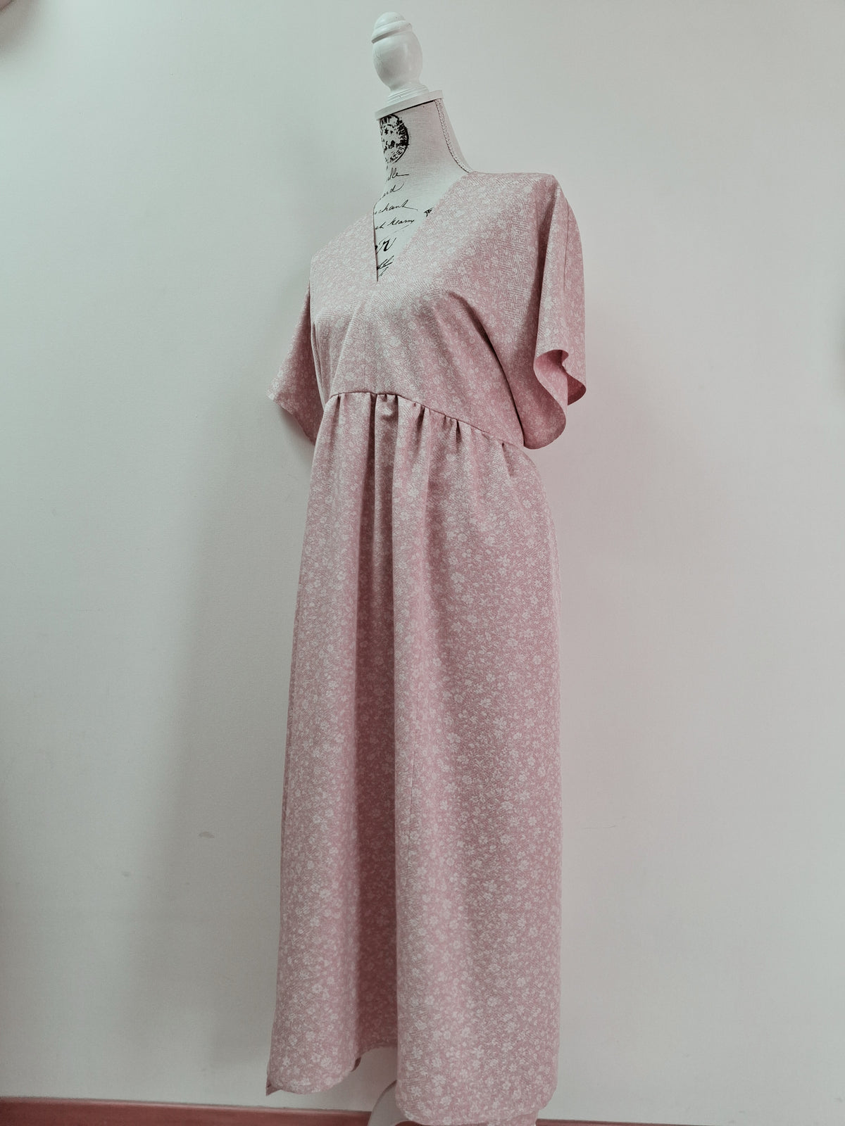 Vintage kimono silk dress