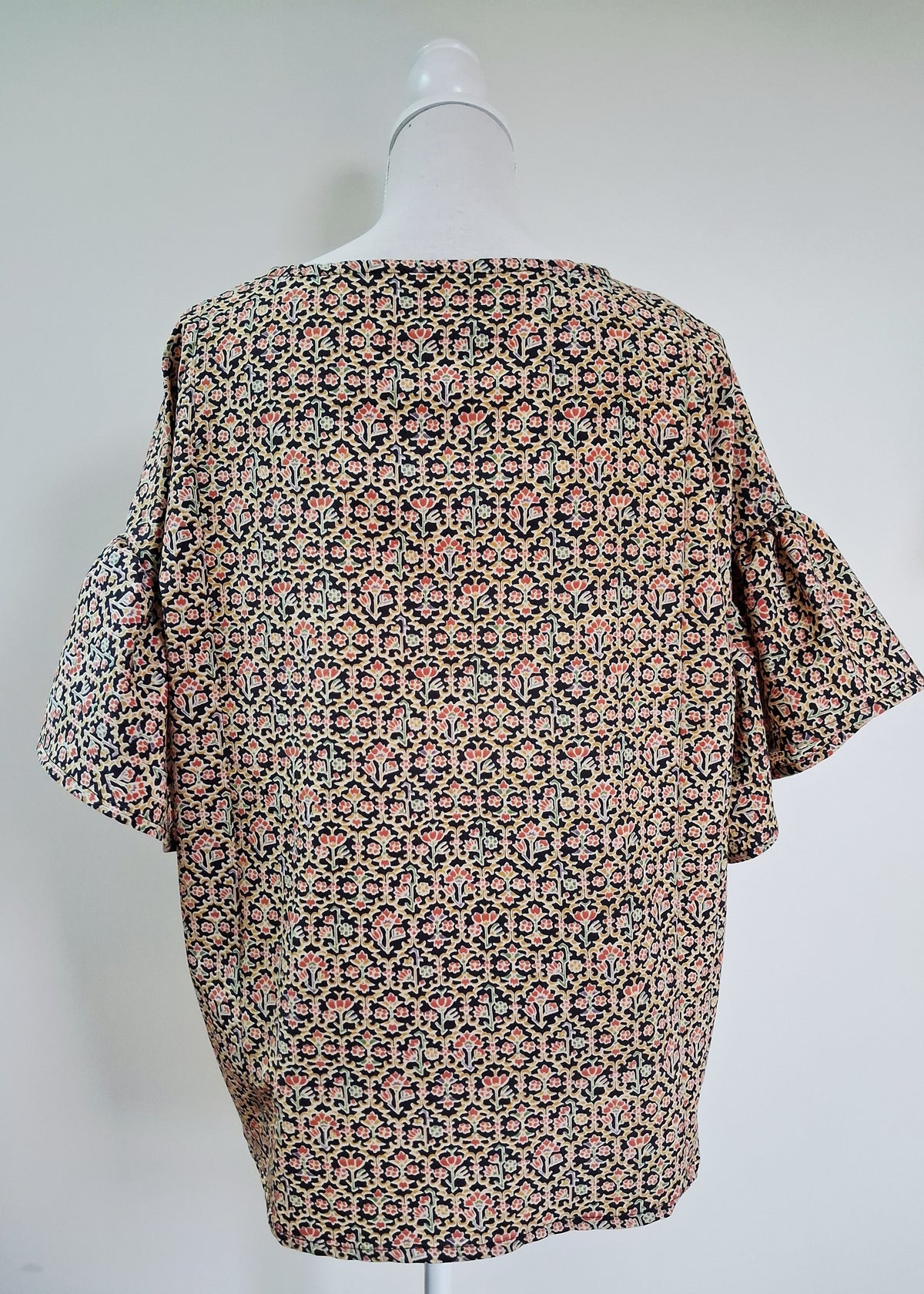 Vintage kimono silk top