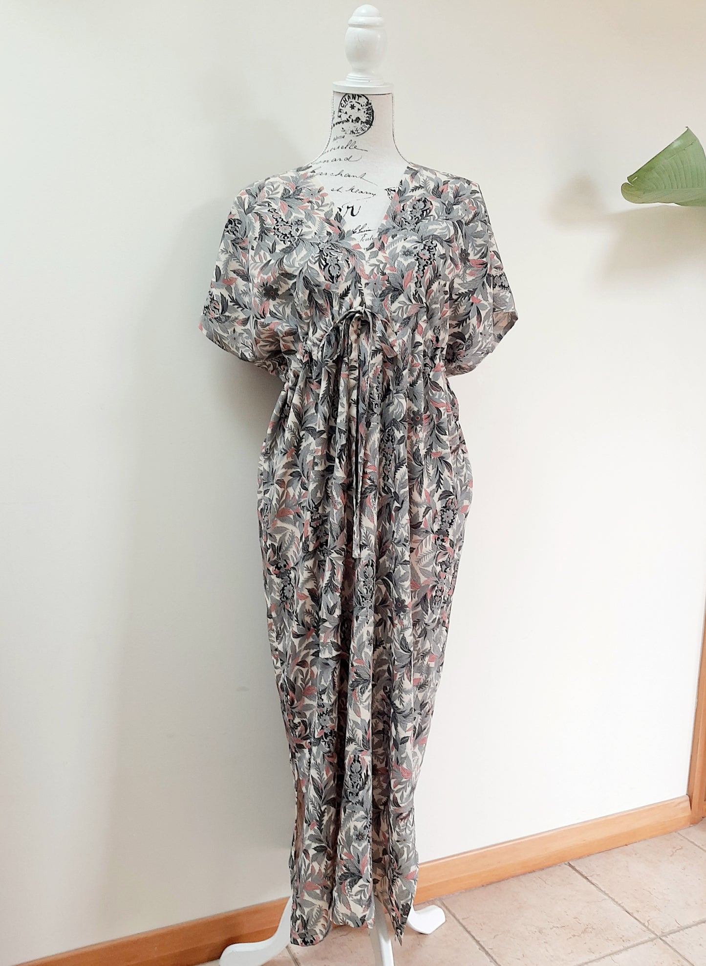 Vintage kimono silk dress