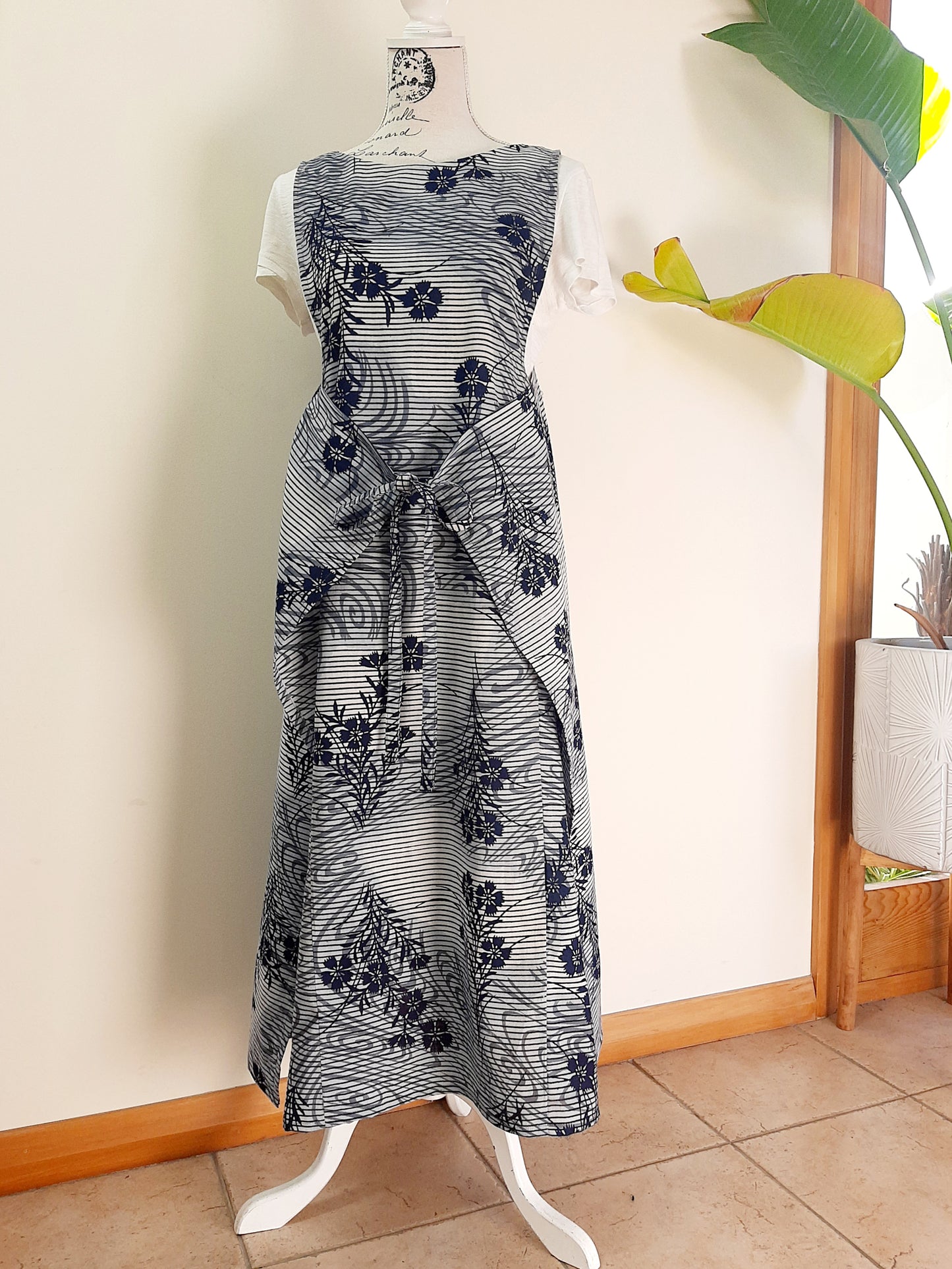 Vintage kimono cotton dress