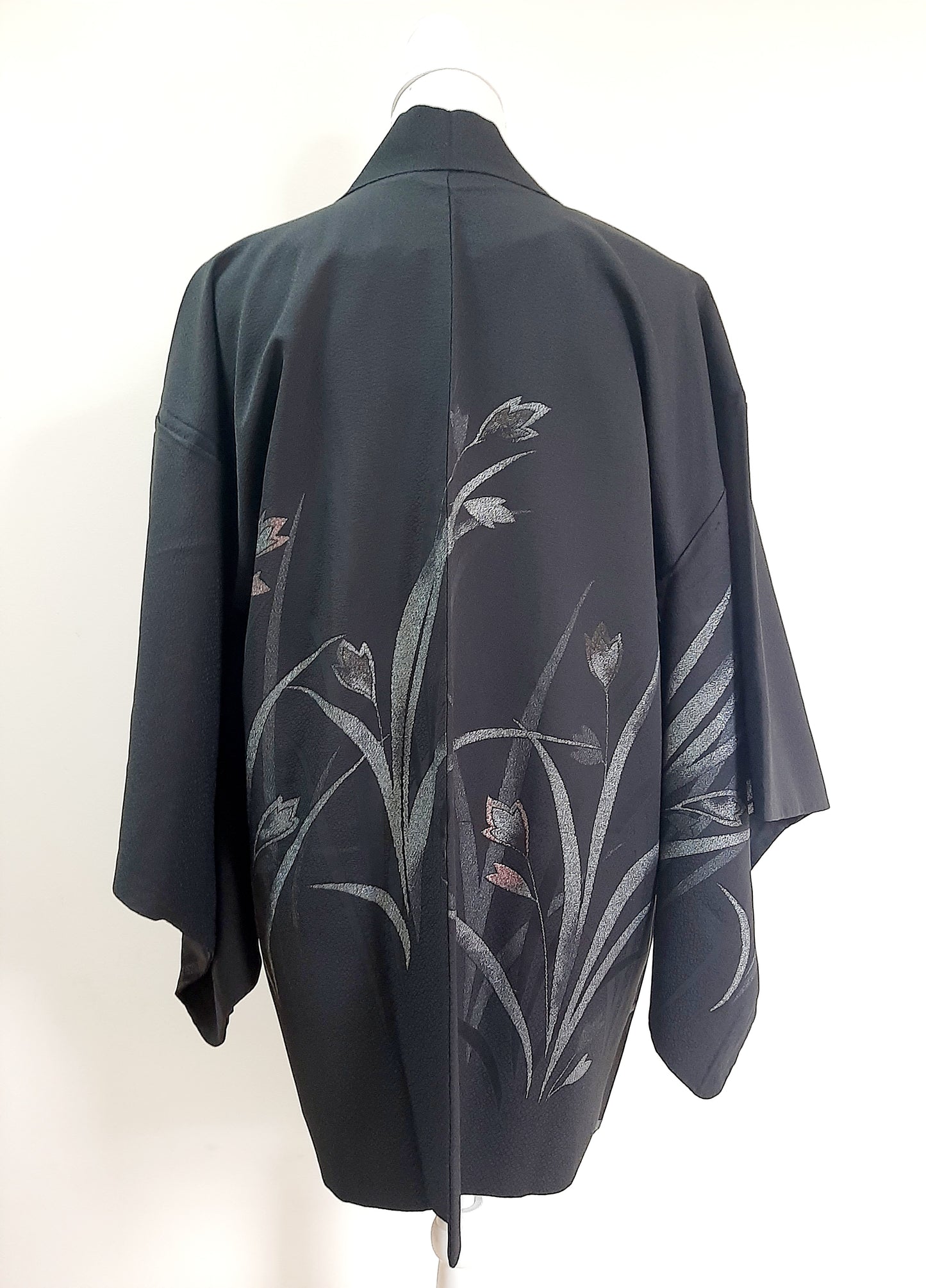Japanese Vintage Silk Haori, Kimono jacket