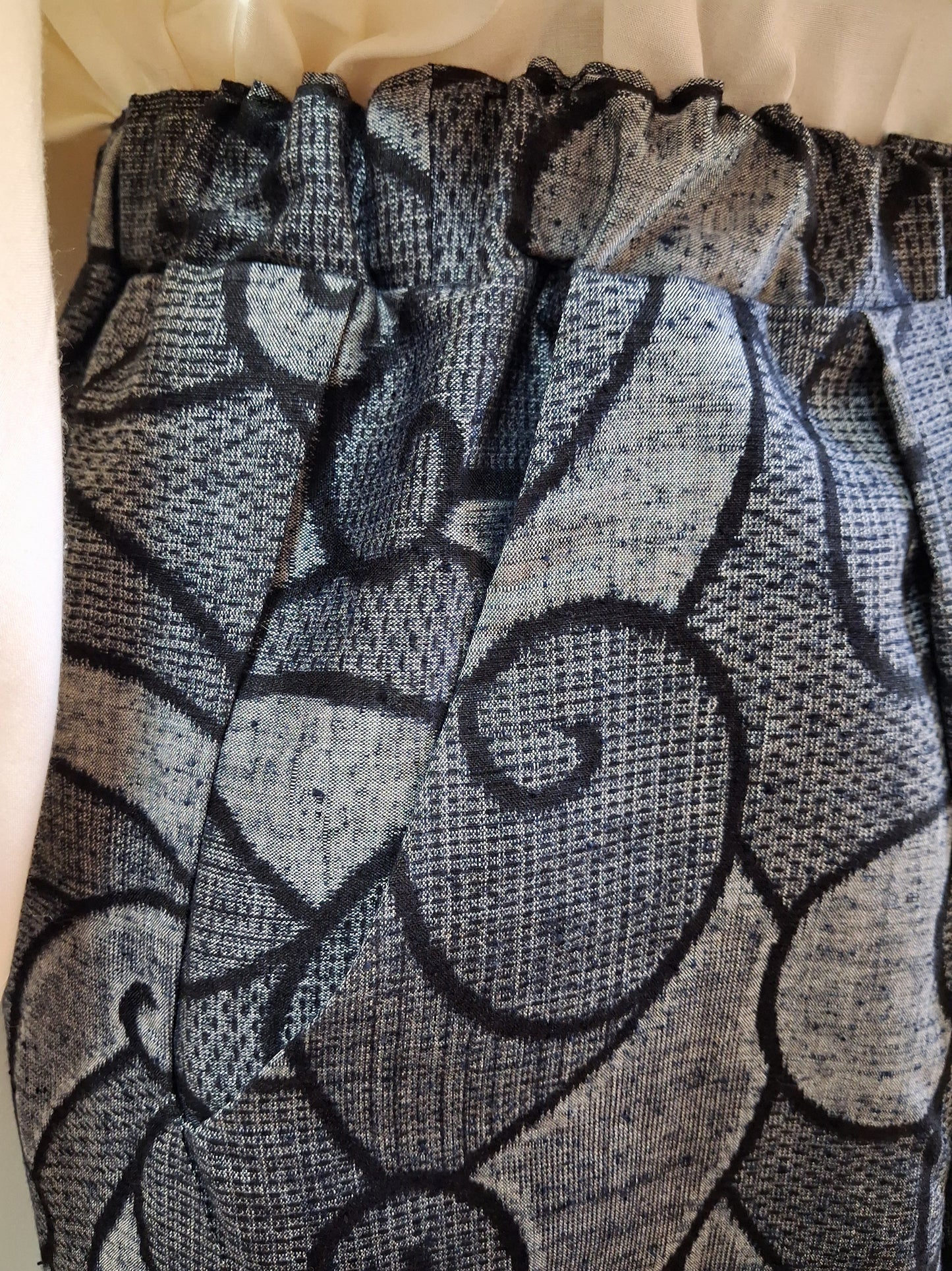 Vintage Kimono Wide Pants