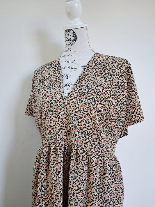 Vintage kimono silk dress