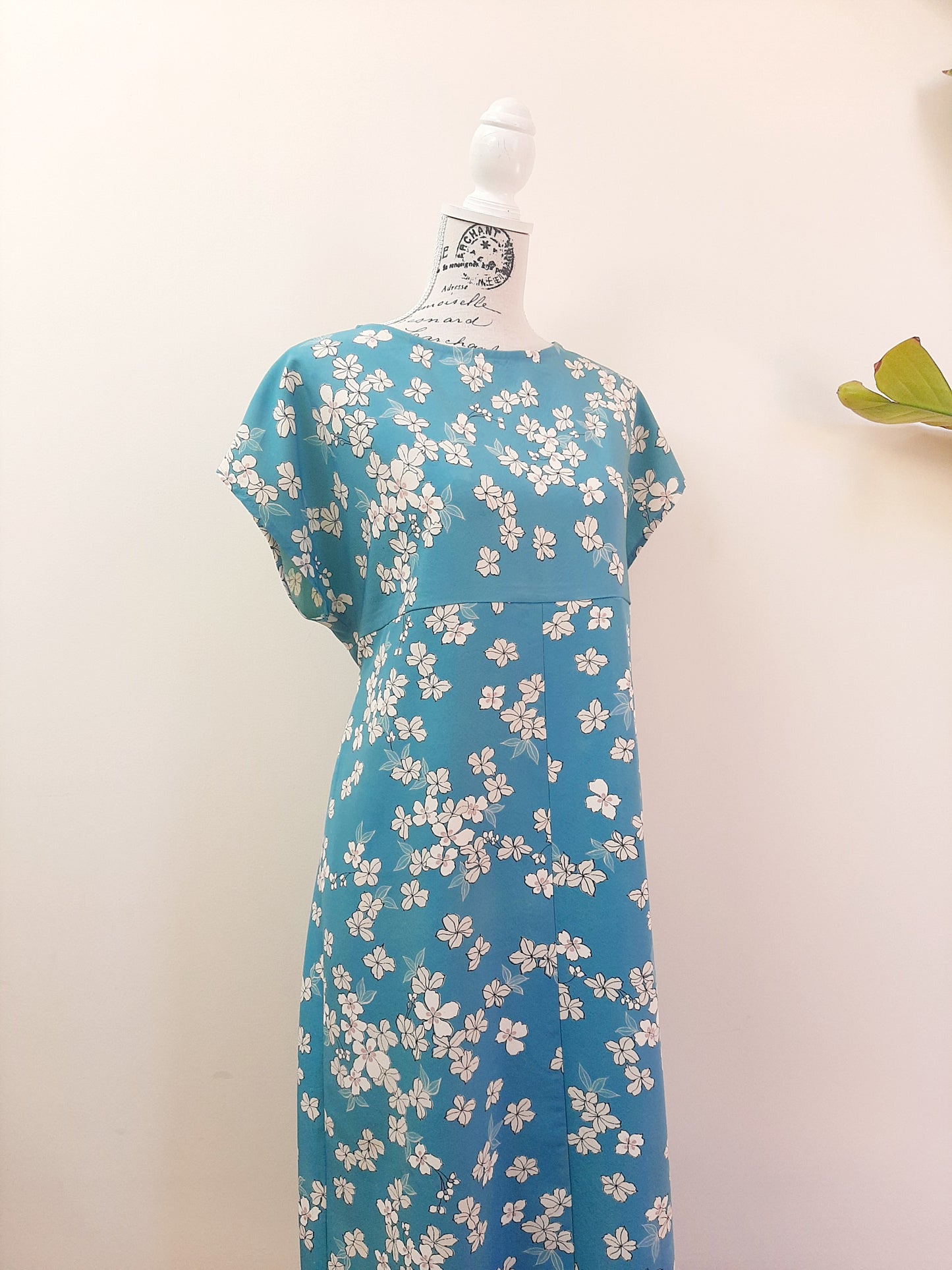 Vintage kimono silk dress