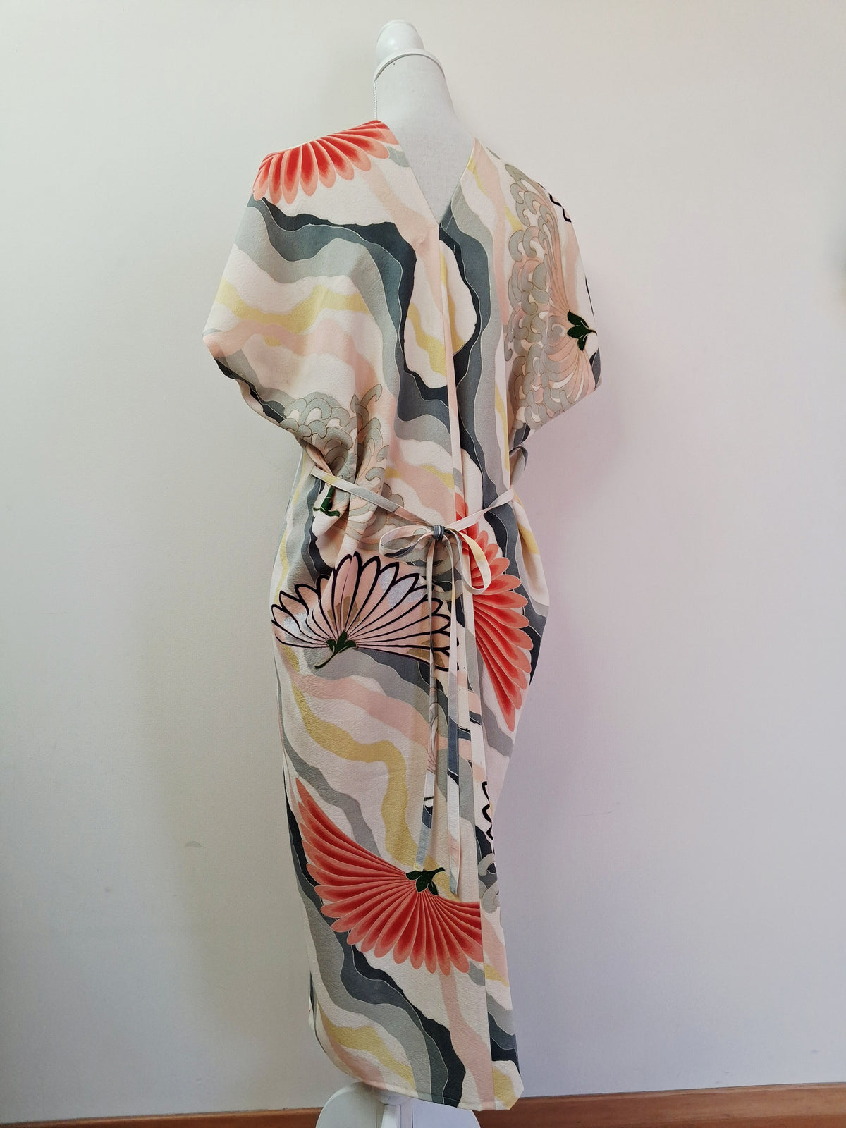 Vintage Kimomo Silk Dress