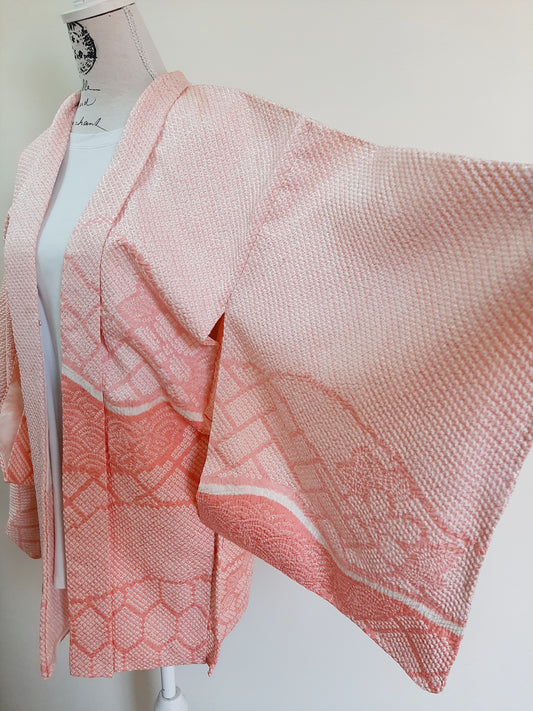 Japanese Vintage Silk Haori, Kimono jacket