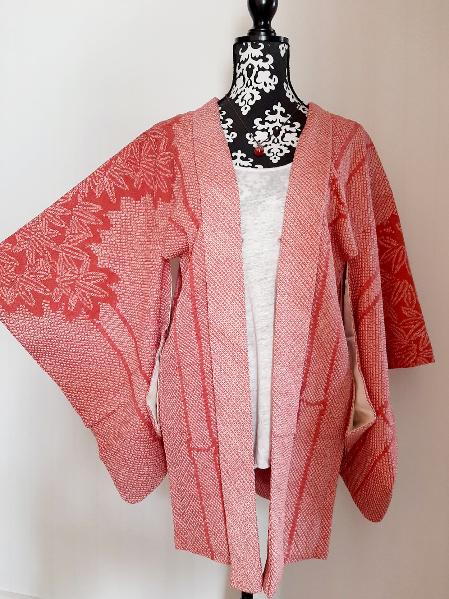 Japanese Vintage Silk Haori, Kimono jacket