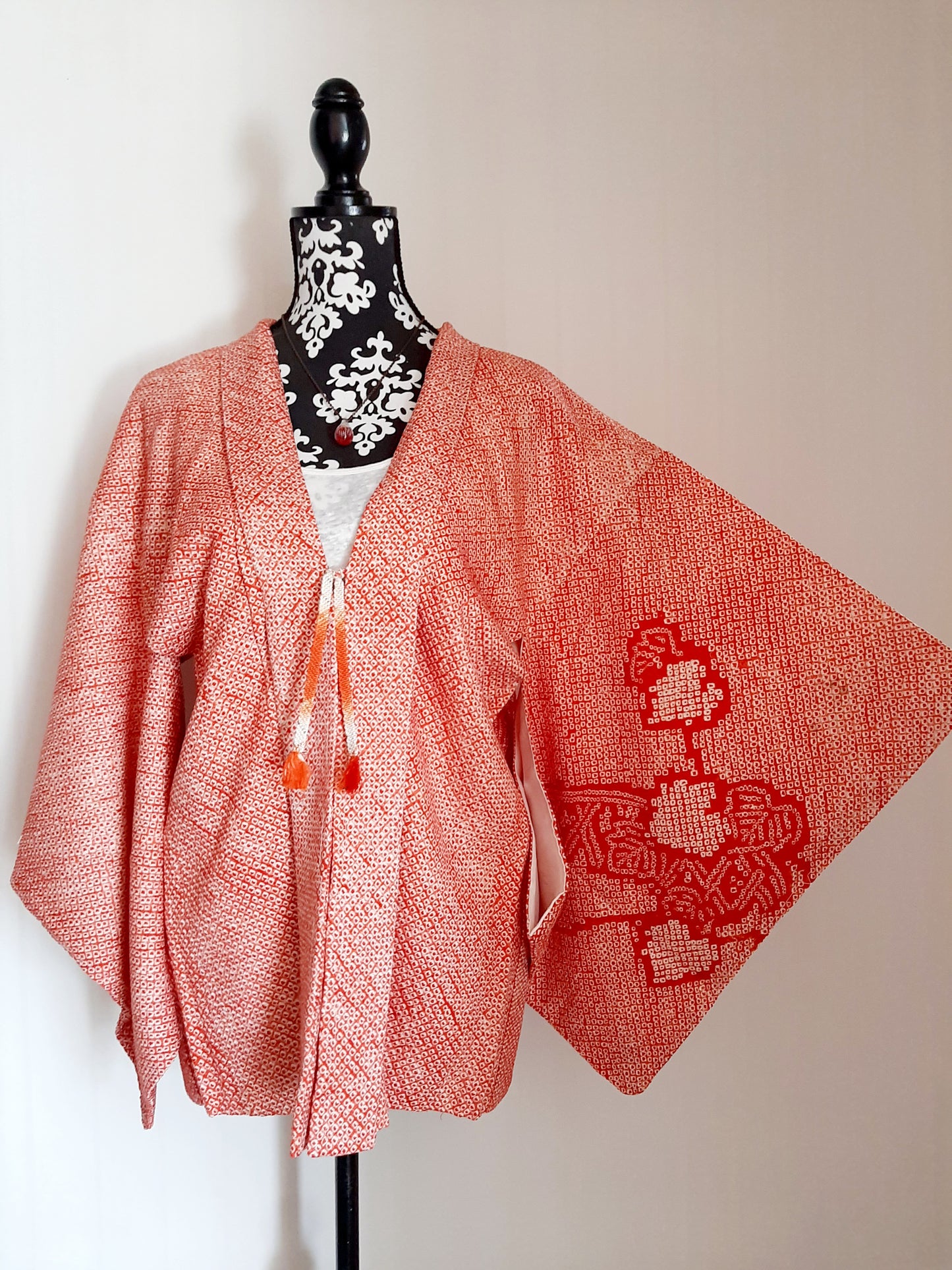 Japanese Vintage Silk Haori, Kimono jacket