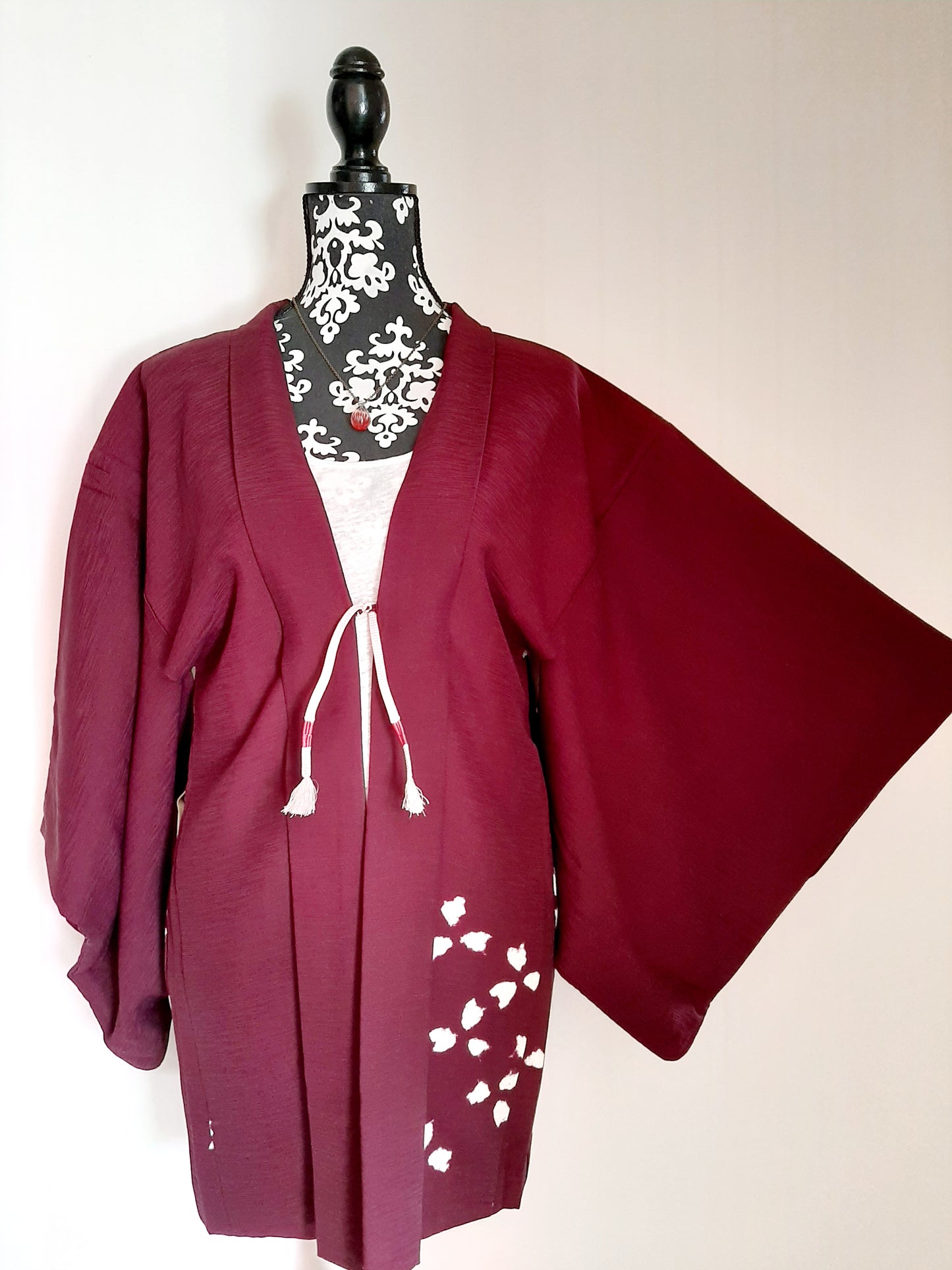 Japanese Vintage Silk Haori, Kimono jacket