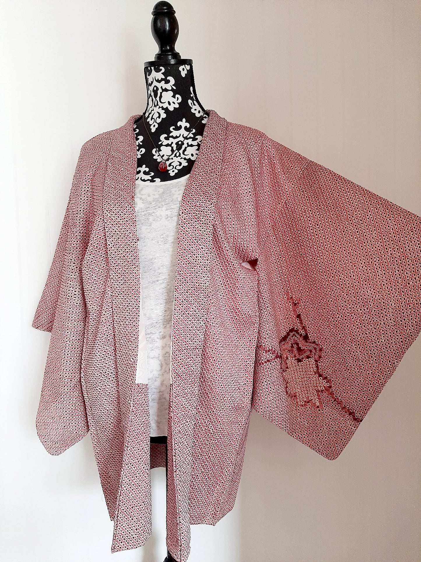 Japanese Vintage Silk Haori, Kimono jacket