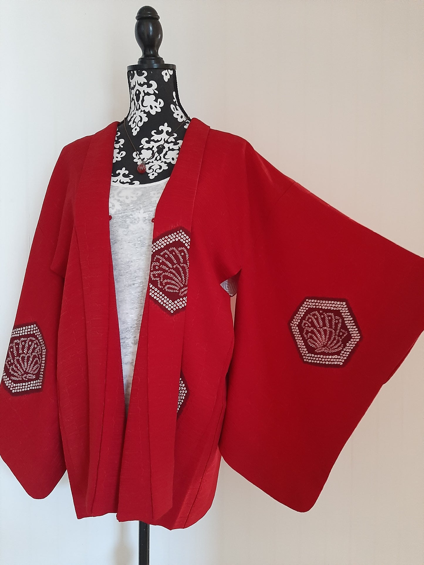 Japanese Vintage Silk Haori, Kimono jacket