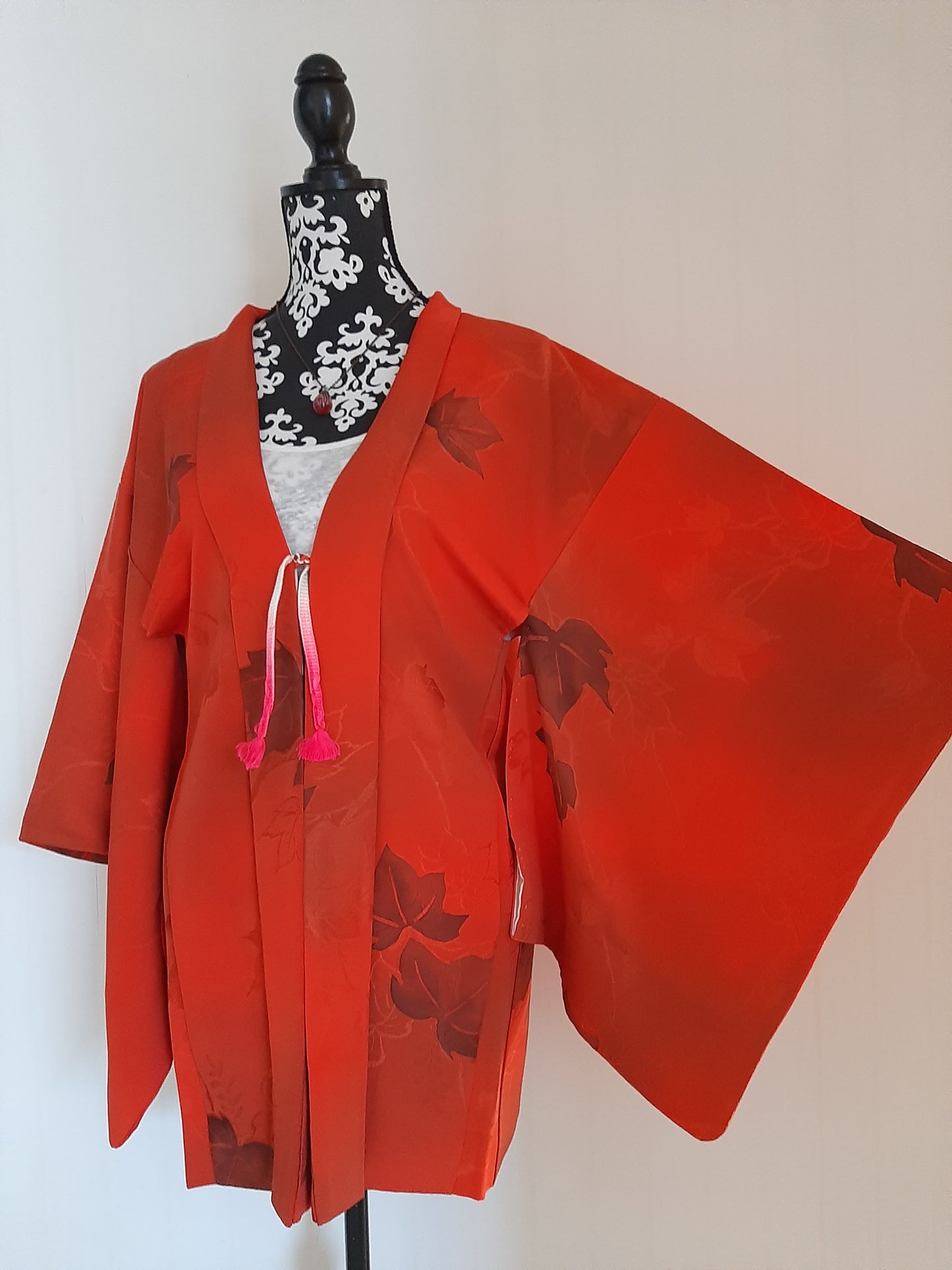 Japanese Vintage Silk Haori, Kimono jacket