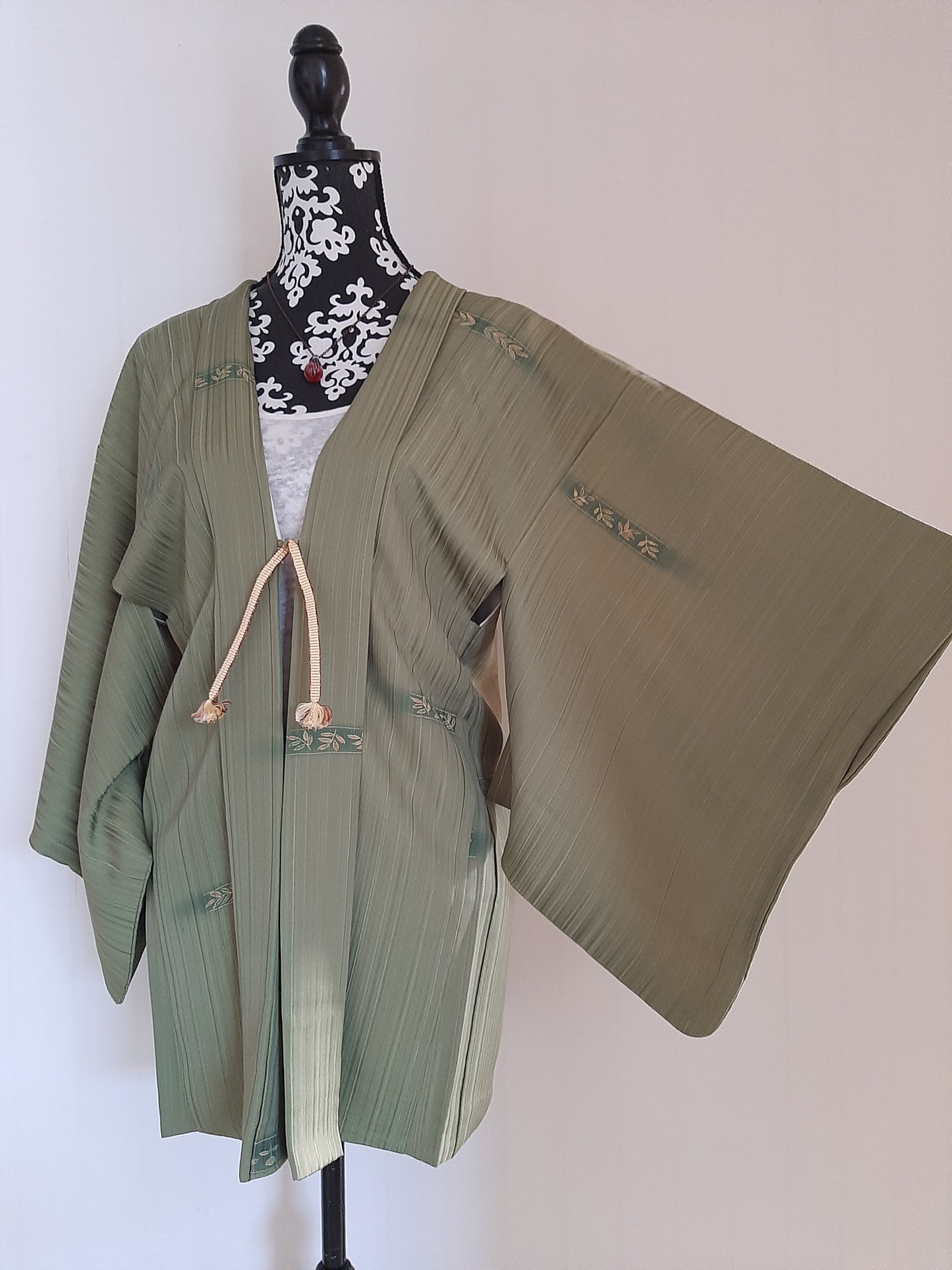 Japanese Vintage Silk Haori, Kimono jacket