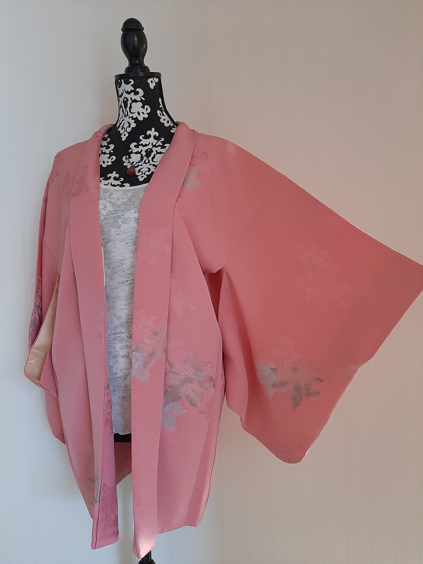 Japanese Vintage Silk Haori, Kimono jacket