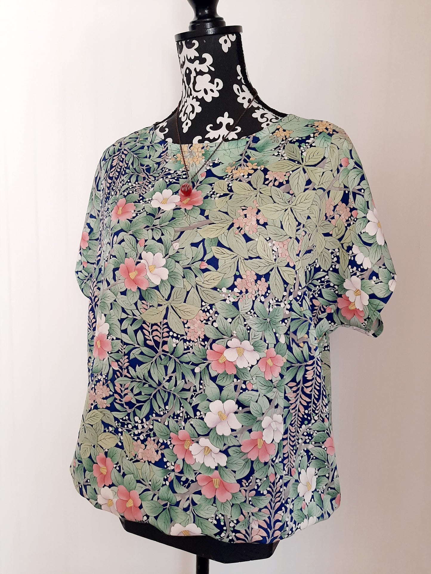 Vintage Kimono silk top