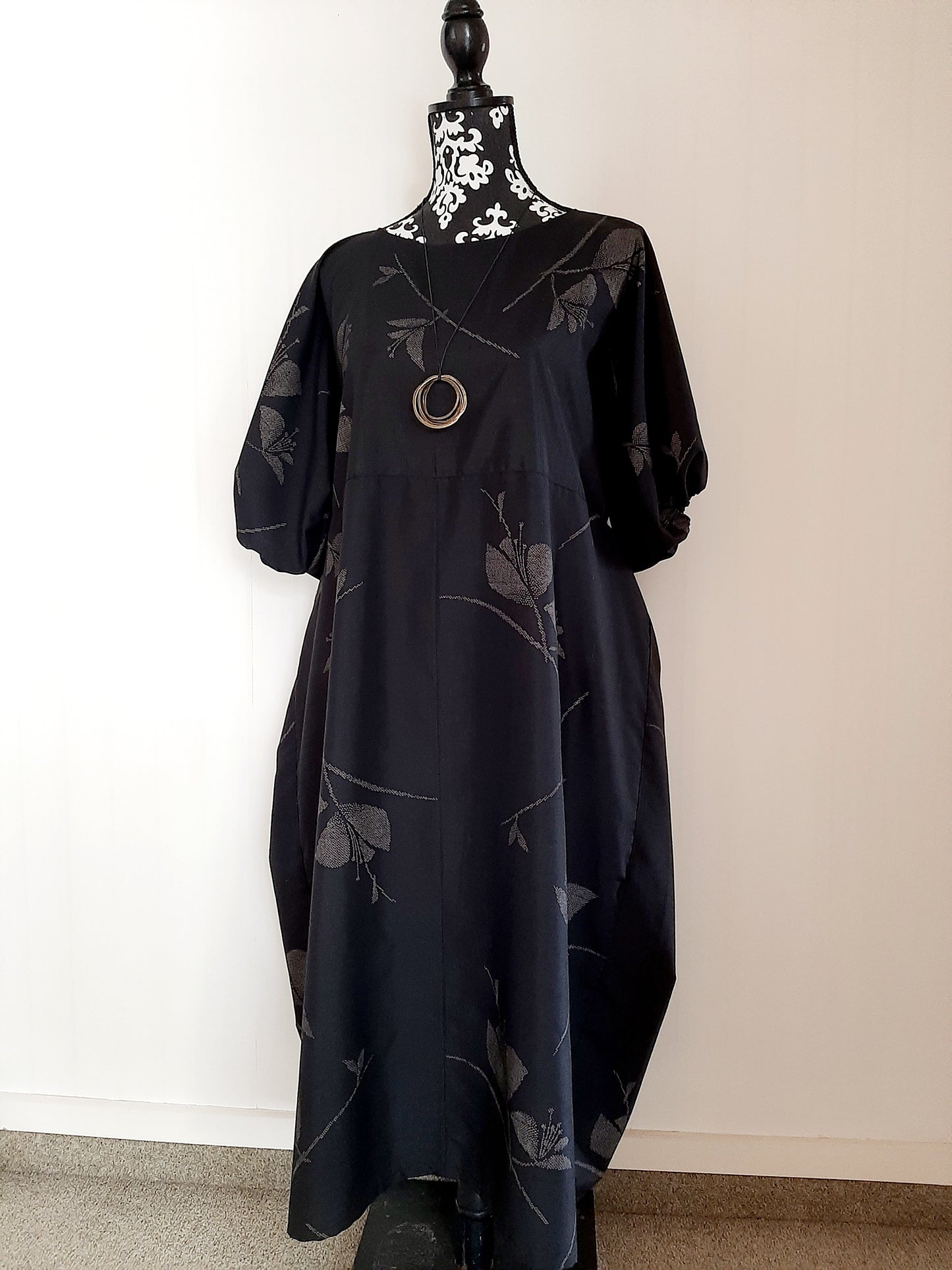 Vintage kimono silk dress