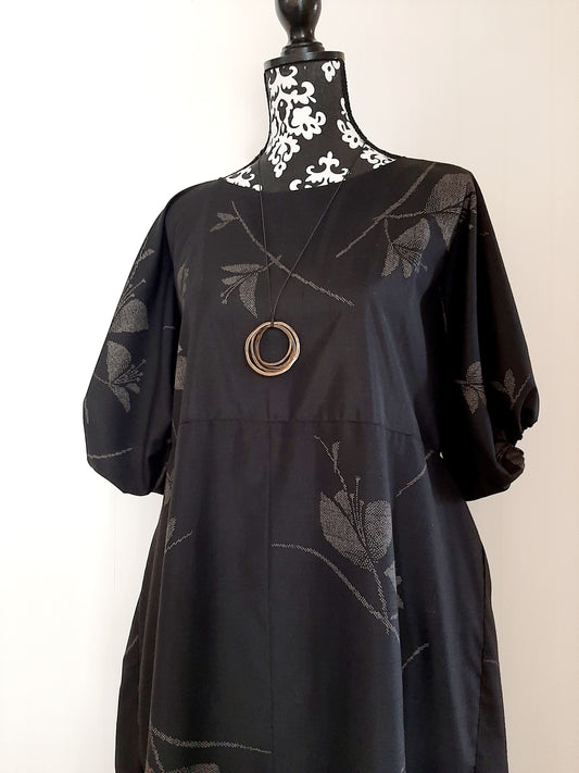 Vintage kimono silk dress