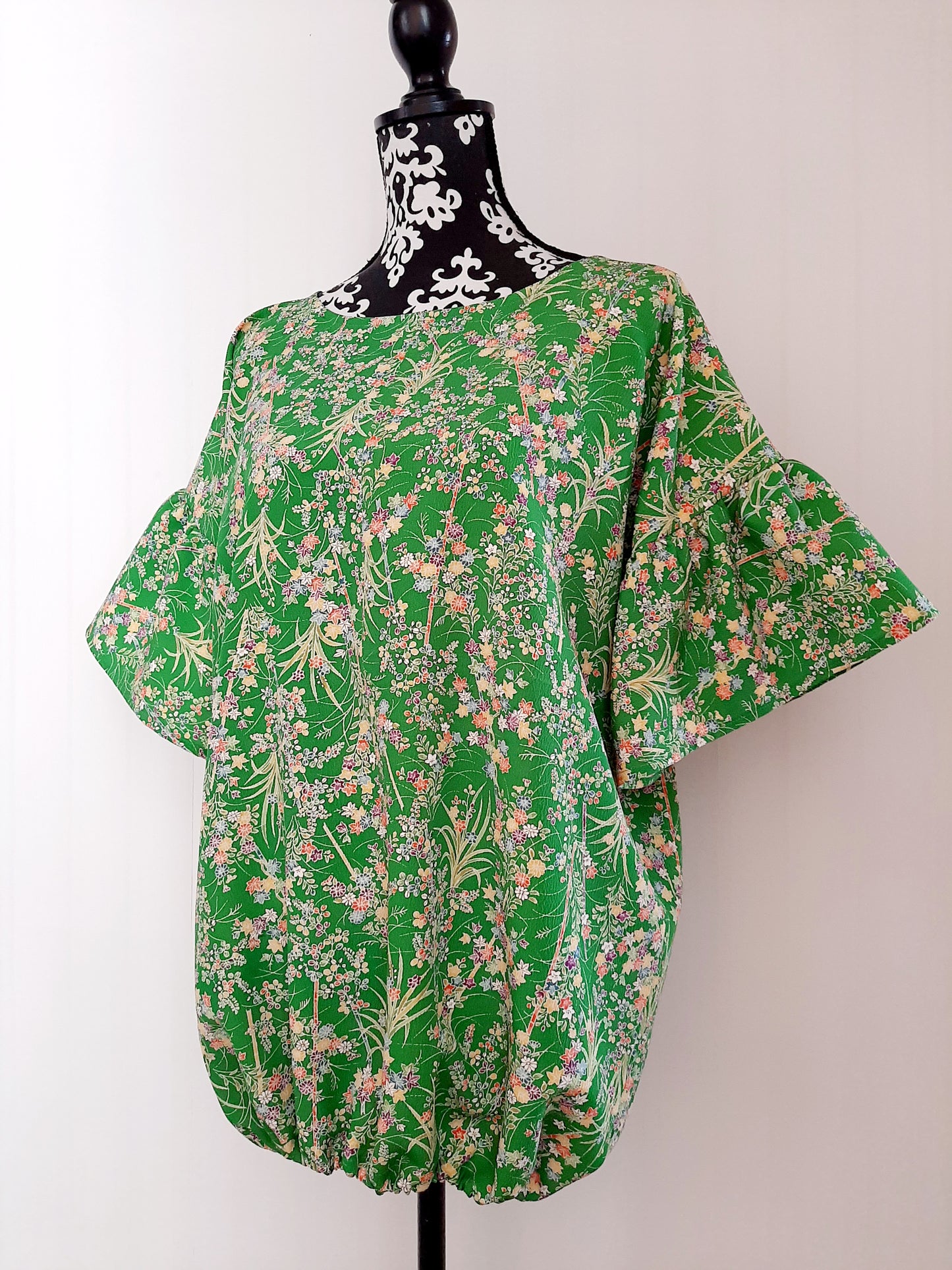 Vintage Kimono silk top