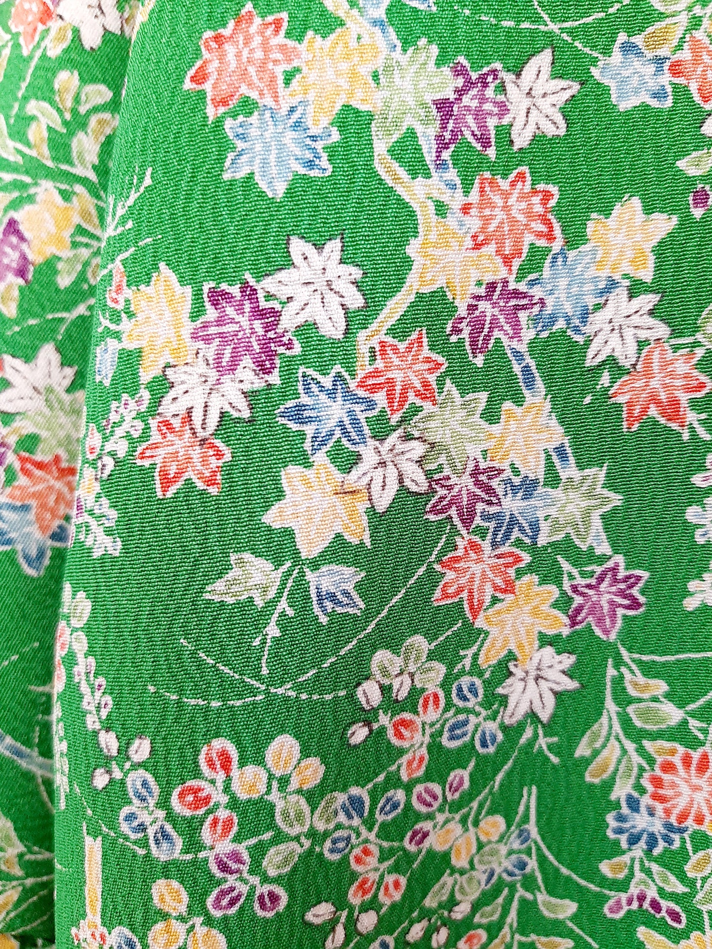 Vintage Kimono silk top