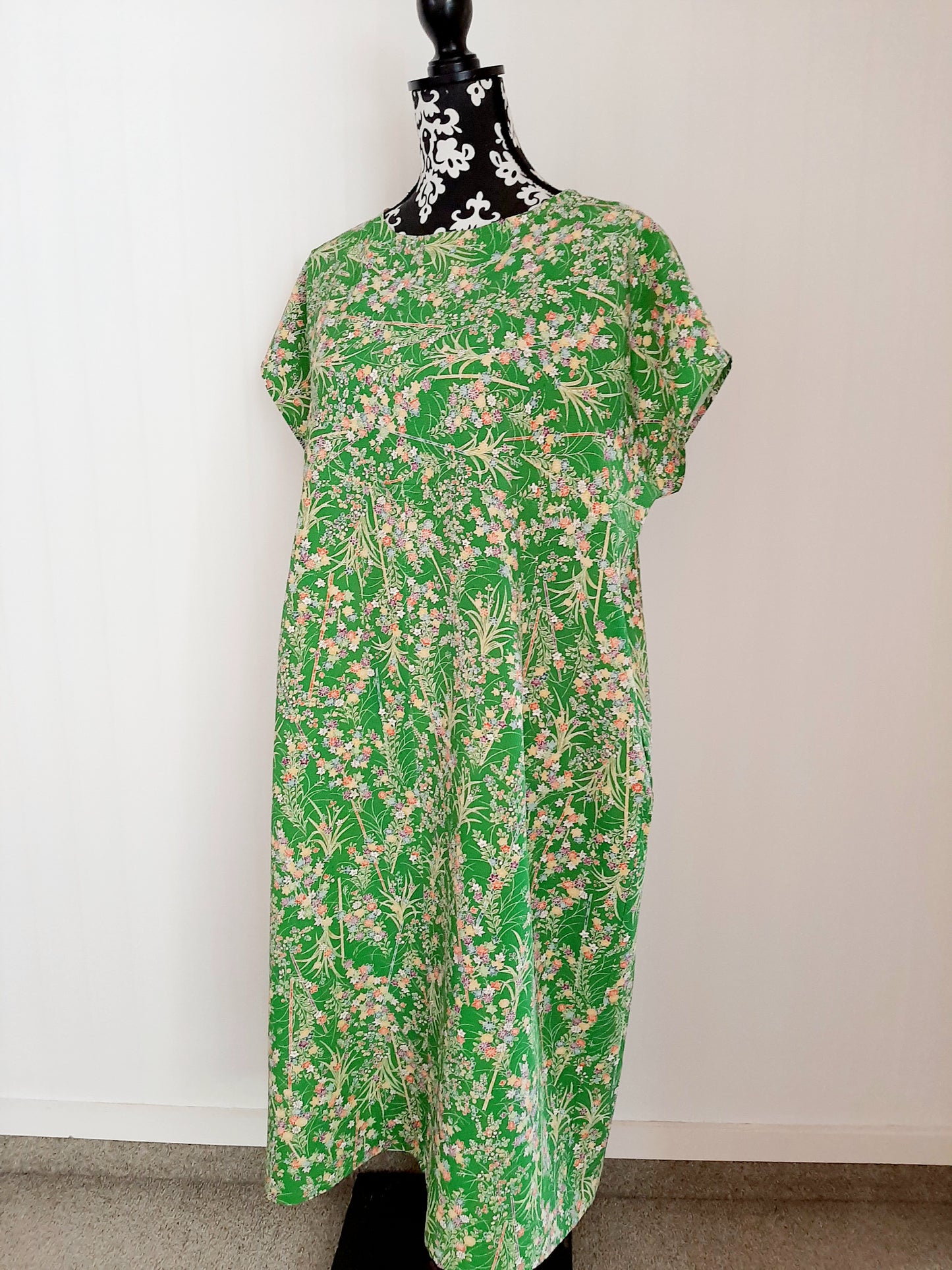 Vintage Kimomo Silk Dress