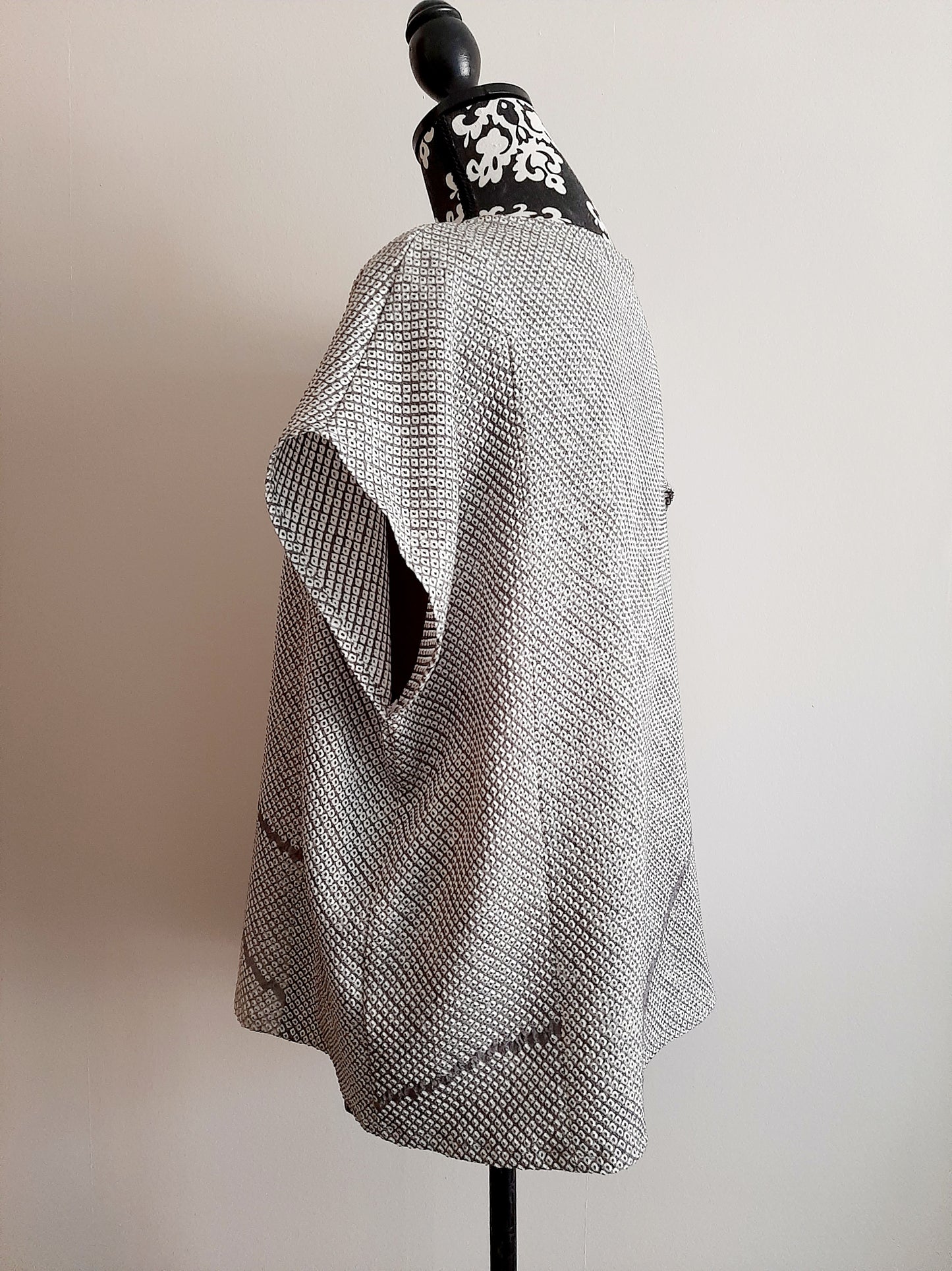 Vintage Kimono Shibori silk top