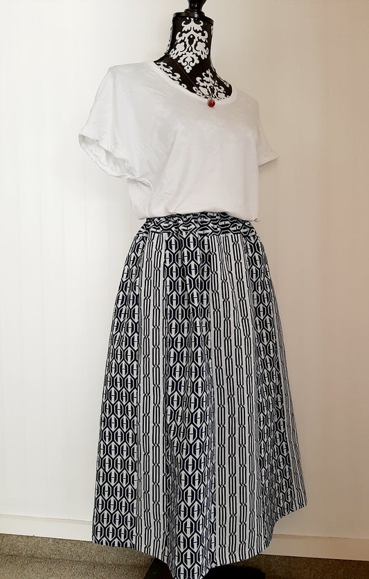 Vintage Kimomo Cotton Skirt