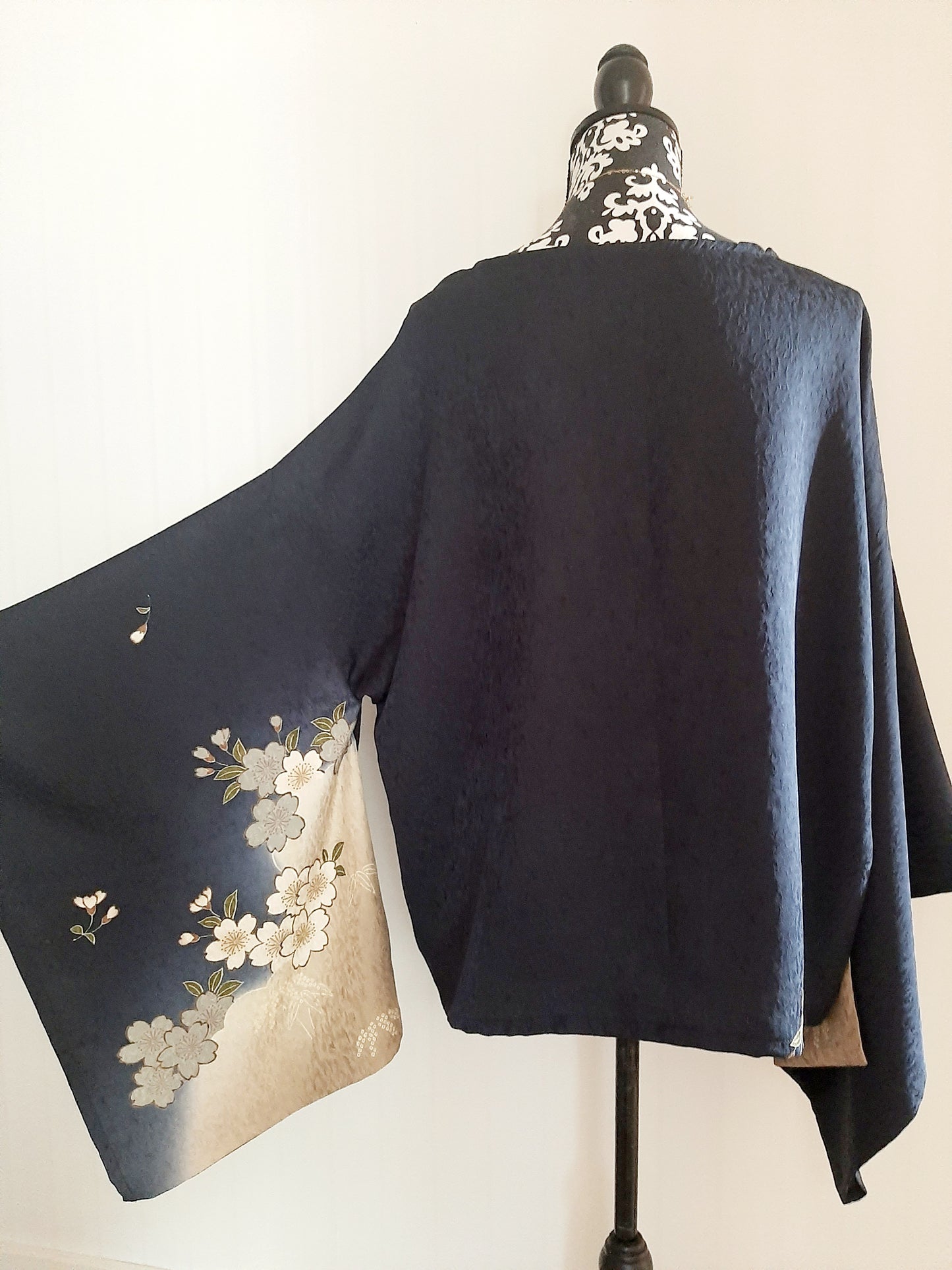 Vintage kimono Silk top