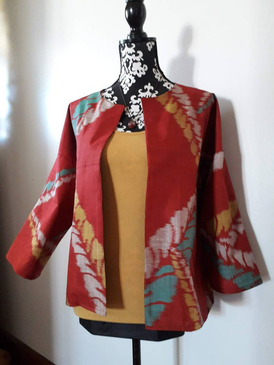 Vintage Kimono Silk Jacket